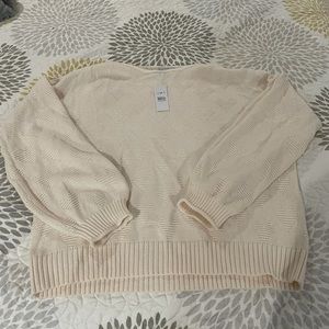Brand new Loft Heart Sweater